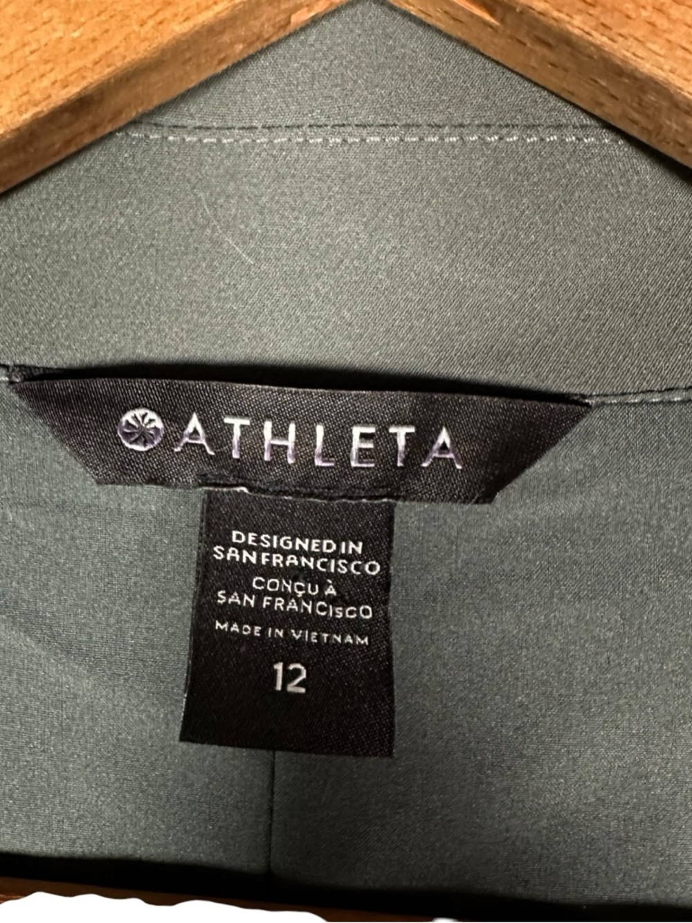 ATHLETA Endless Primatwill Blazer In sage green - Picture 12 of 13